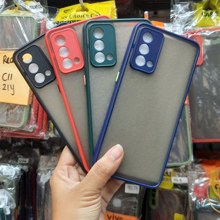 CASE MATTE REALME GT MASTER TRANSPARAN FUZE MACARON MY CHOICE - FA