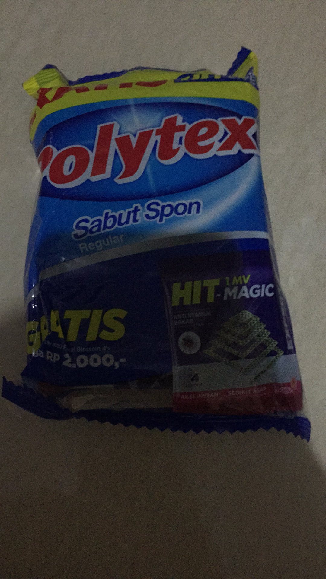 12 Pc Busa Cuci Piring - Spoon Polytex - Busa - Isi 12 Pc Pembersih