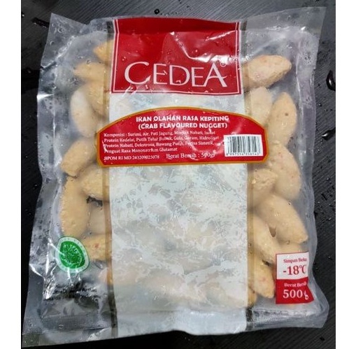 

CEDEA NUGGET KEPITING 500gr