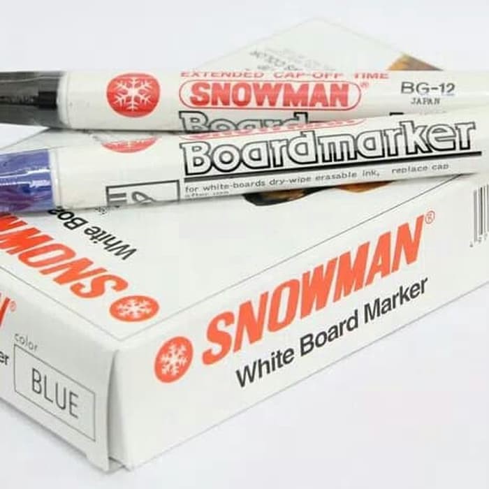 

Promo spidol white board marker snowman Murah