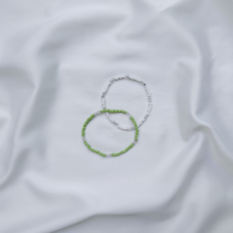 [PO] DOBBY SEMPLICE BRACELET • GELANG DOYOUNG TREASURE Gelang Manik Korea KPOP Teume Korean Trend