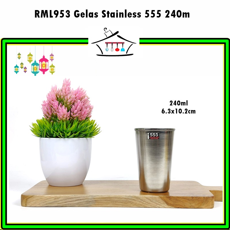 Gelas Stainless 500ml &amp; 240ml