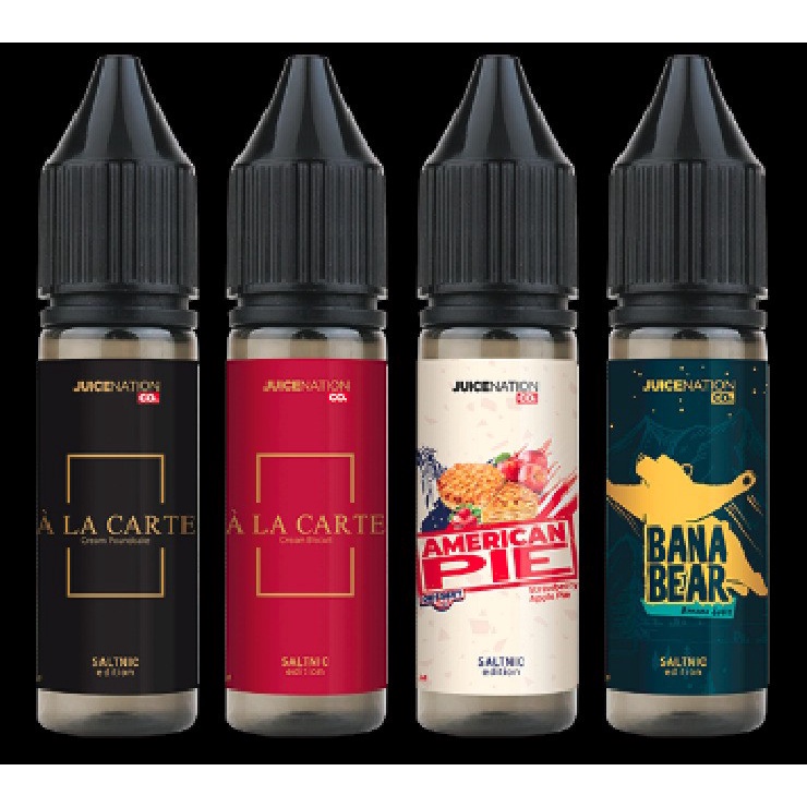 Friendly Pack SaIt nic 4 x 15ml Original Creamylicious Bercukai