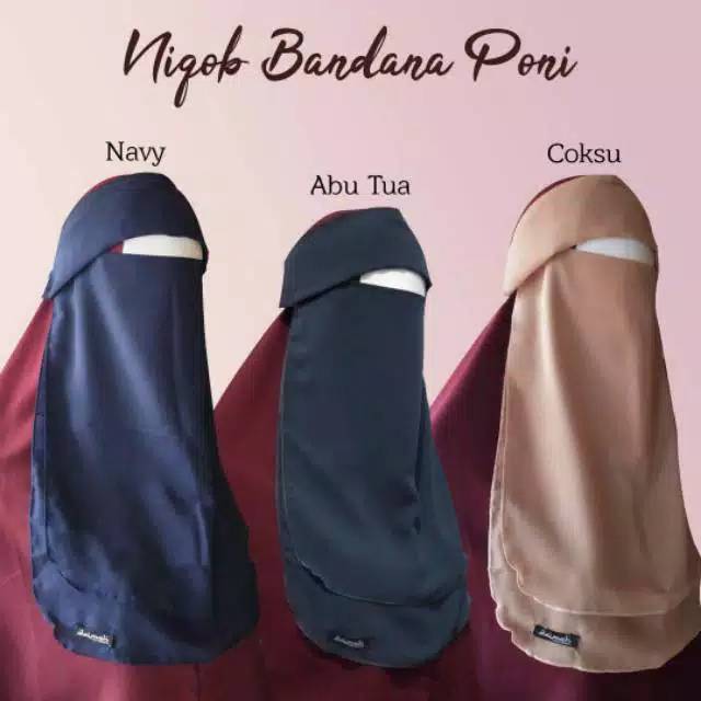 Cadar bandana poni 2 layer