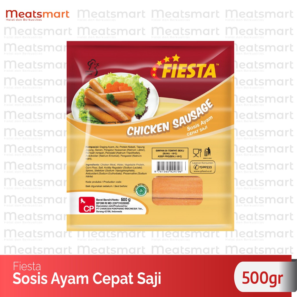 

FIESTA CHICKEN SAUSAGE 500gr