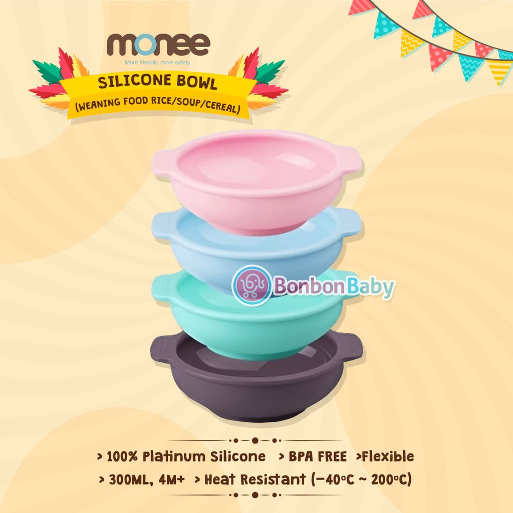 Monee Kids Silicone Bowl 300ml