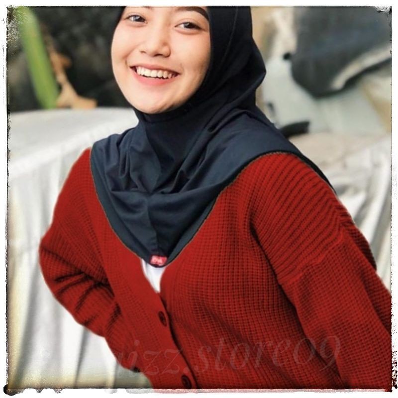 CARDIGAN RAJUT CROP OVERSIZE (7 GATE) STORE09 MURAH