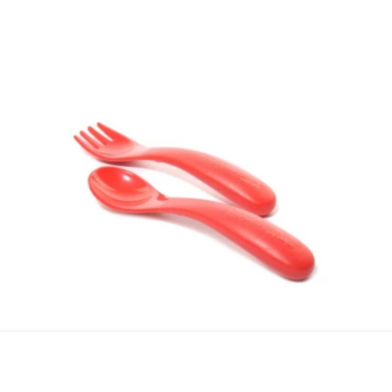Tupperware baby cutlery - sendok bayi - garpu bayi set