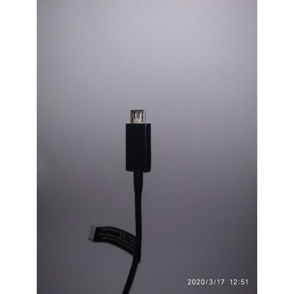 Kabel Data Micro Warna Hitam 100 Cm Usb Micro Cable