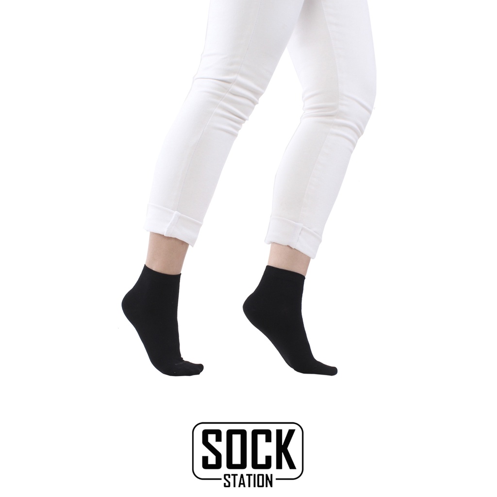 MUNDO SOCK STATION Women Casual Ankle Sock - Kaos Kaki Wanita Pendek-1