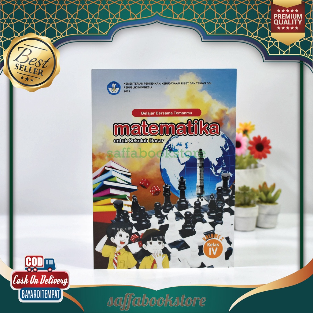 Buku Pelajaran kurikulum Merdeka Kurikulum Penggerak 2021 2022 SD Kelas 4 IV Mata Pelajaran Matemati