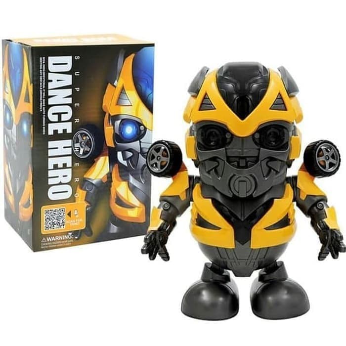 ROBOT BUMBLEBEE DANCE HERO - SMART DANCE ROBOT SUPER HERO