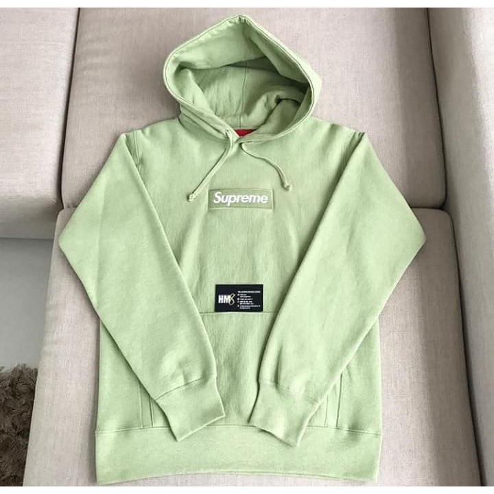 1999 Supreme Forest Green Box Logo Hoodie