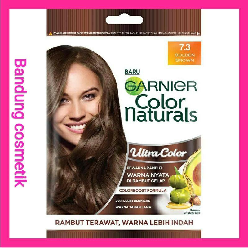 Garnier Natural Ultra hair Color (Pewarna rambut)Golden Brown sachet