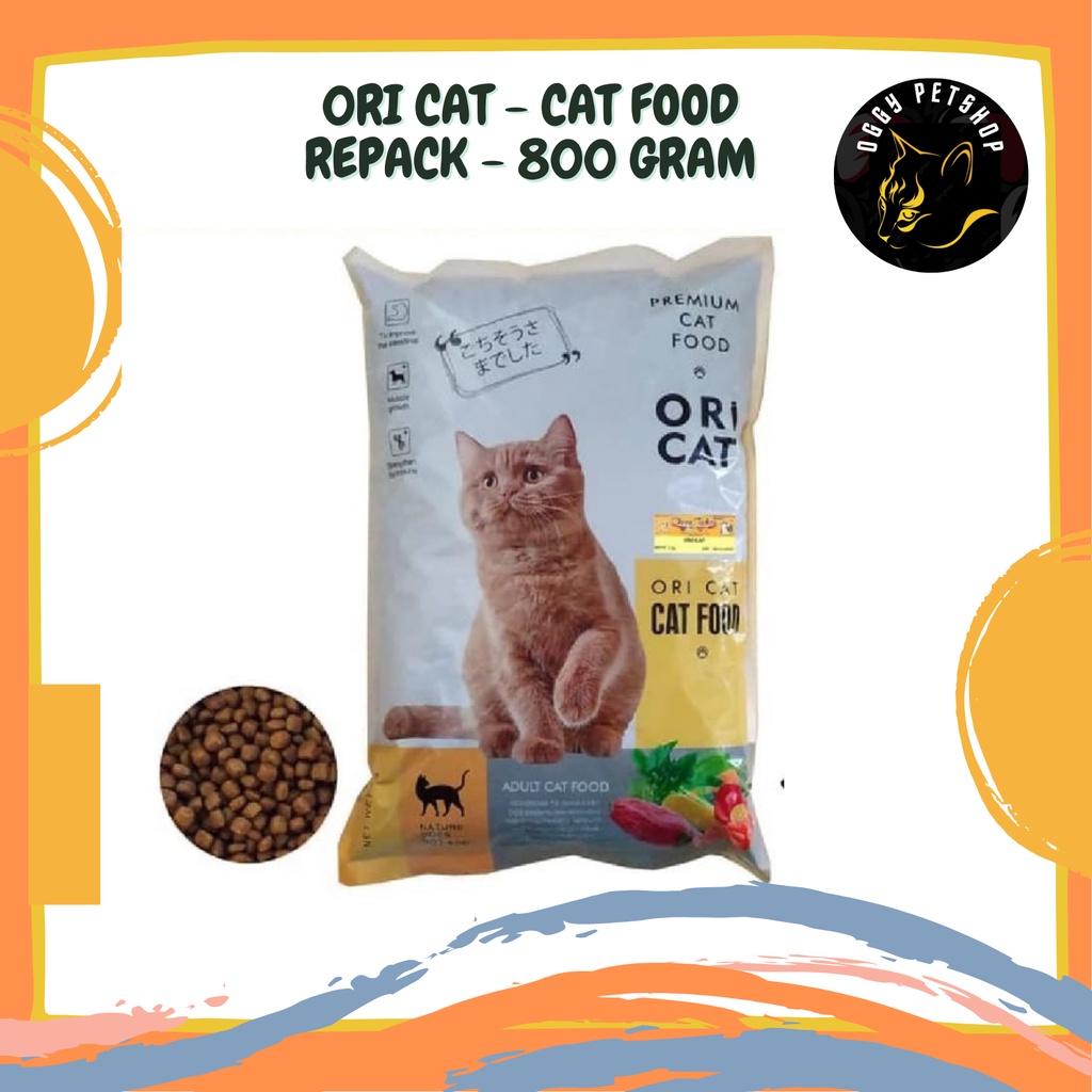 Makanan Kucing ORI CAT ADULT Kibble Ikan/Kotak Kemasan 800g | ORICAT ADULT BAIM