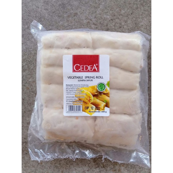 

Vegetable Spring Roll cedea 500gr