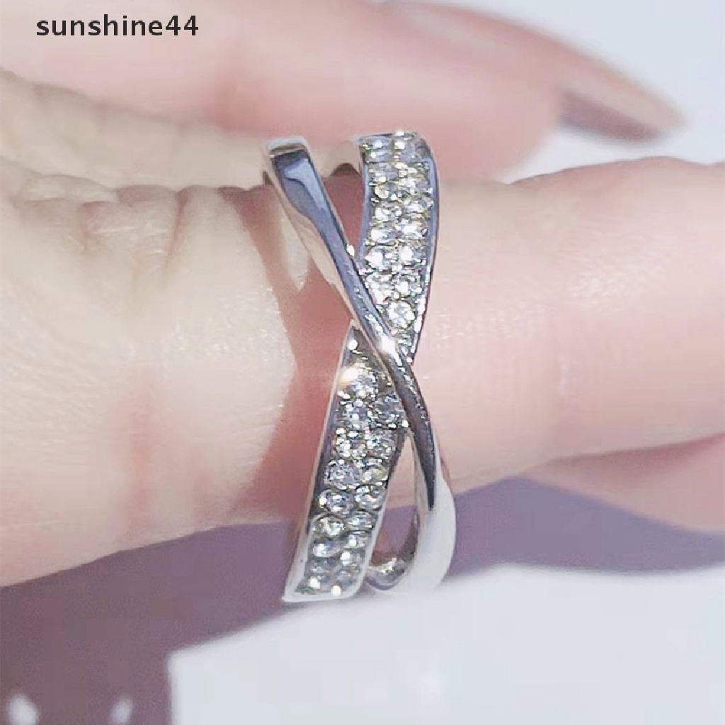 Sunshine Cincin Pelangsing / Pembakar Lemak / Terapi Menurunkan Berat Badan Aksen Berlian Untuk Wanita