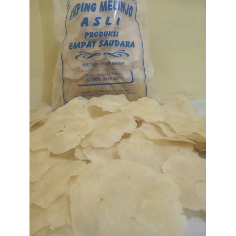 

EMPING MELINJO MENTAH 1KG.ENAK, RENYAH, MURAH, BISA BUAT TEMAN MAKAN