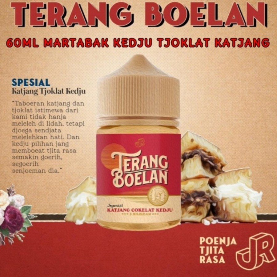 TERANG BOELAN KATJANG TJOKLAT KEDJU BY JUSRAKJAT 3MG 60ML