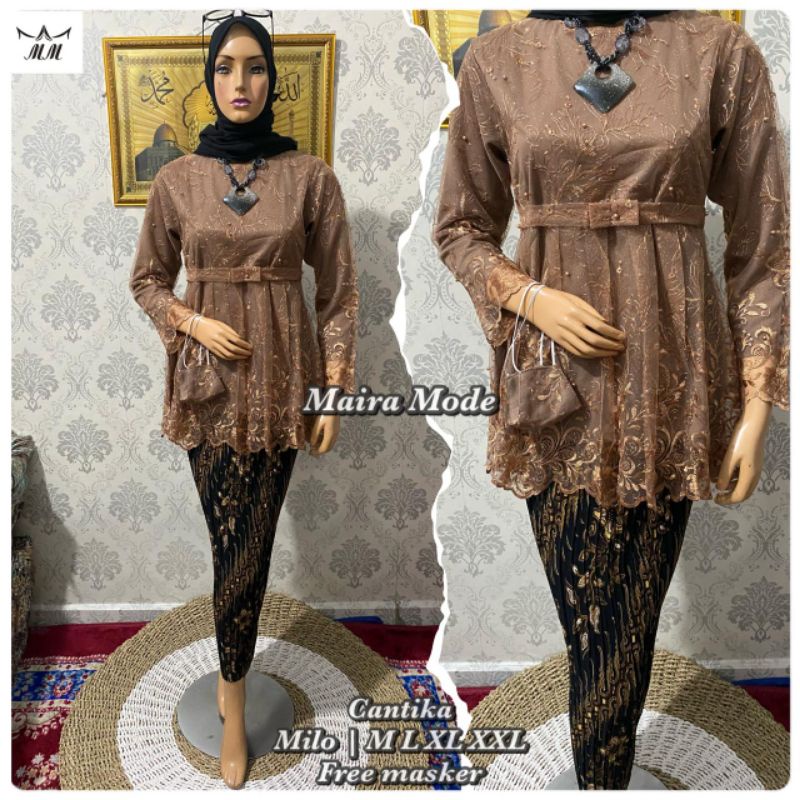 BLOUSE CANTIKA KEBAYA MODERN ~ STELAN CANTIKA KEBAYA LAMARAN ~ KEBAYA LAMARAN KEKINIAN - KEBAYA BARU