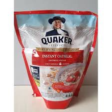 Quaker Oatmeal Instan Tanpa dimasak 1200 Gram