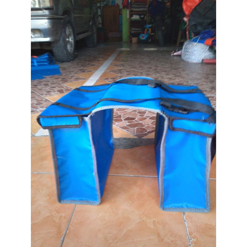 tas belakang sepeda bahan terpaulin ukuran p33lb13 tig26