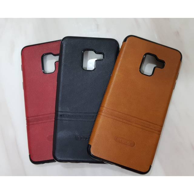 TERBARU APPLE IPHONE 8+ - Case Kulit Hardcase Kulit Leather Case Kulit