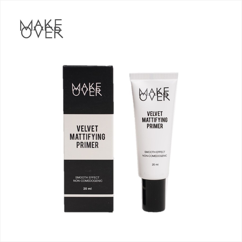 `ღ´ PHINKL `ღ´ 🅼🅰🅺🅴 🅾🆅🅴🆁 Make over mattifying velvet primer sebelum bedak foundation melembutkan