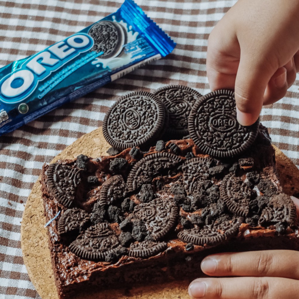 

Brownies Oreo Bogor Coklat