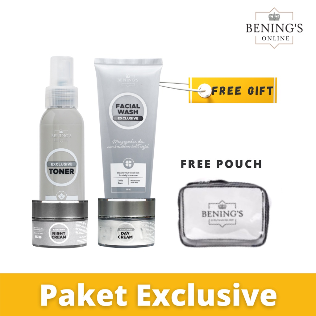 BENINGS SKINCARE BY DR.OKY PRATAMA PAKET EXCLUSIVE (BENINGS CLINIC) PAKETAN FLEK, DAN GLOWING-Paket Exclusiv Bumil
