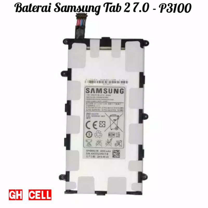 Baterai Samsung Tab 2 7" P3100 Original