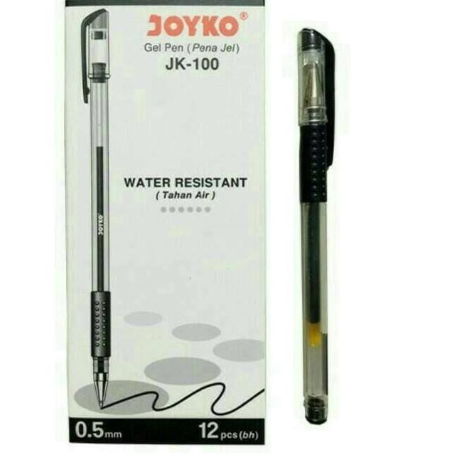 

pqd-023 PEN / PULPEN / BALLPOINT HITAM JOYKO JK 100 GROSIR TERMURAH - Hitam