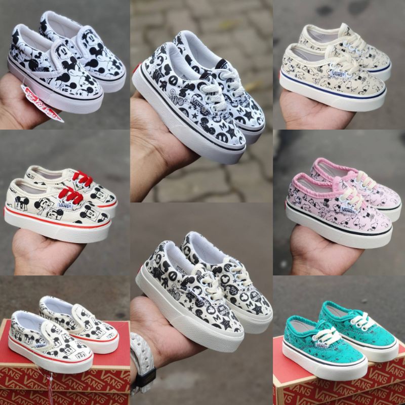 SEPATU ANAK VANS KIDS SLIP ON SIZE 21-35