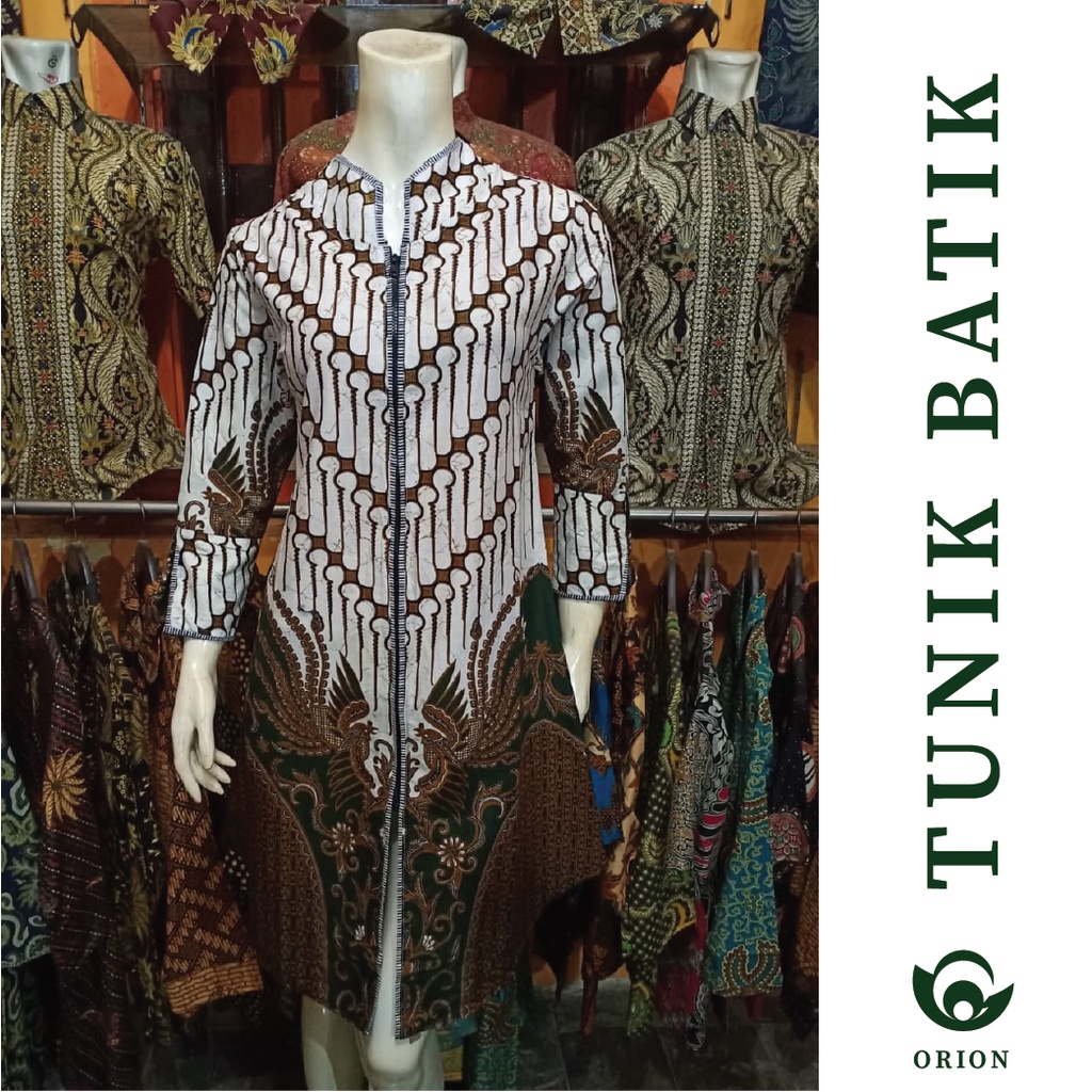 BATIK TUNIK WANITA SHIBORI JUMPUTAN TERBARU BAJU BATIK WANITA TUNIK