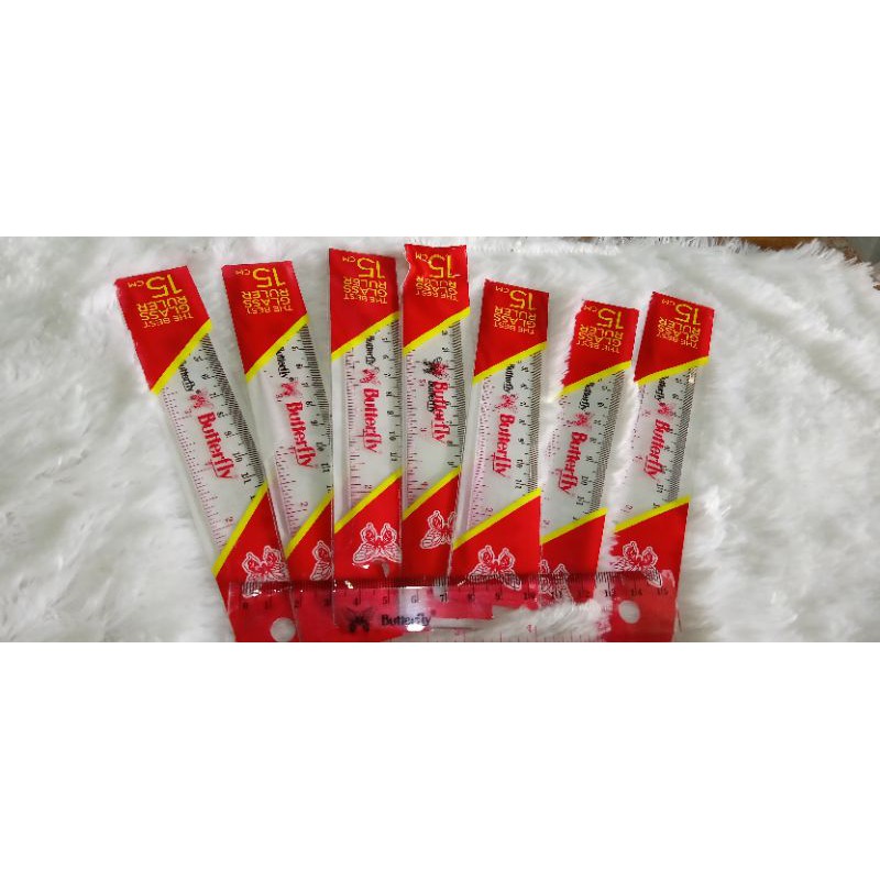 

Penggaris Butterfly 15cm