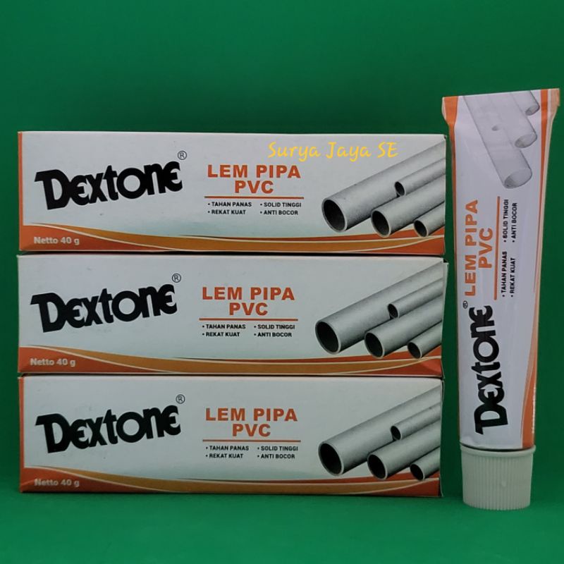 

Lem Pipa PVC Dextone 40 gram