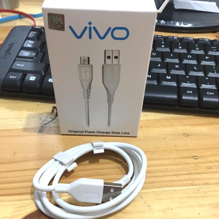 kabel data vivo 2A fast charging mirco usb original x60 / v5 / v9 / v17 / y71 / y81 / y91 / z1 pro / s1 y93 /y53 / v11 / v7 / v20 / y1s / y51