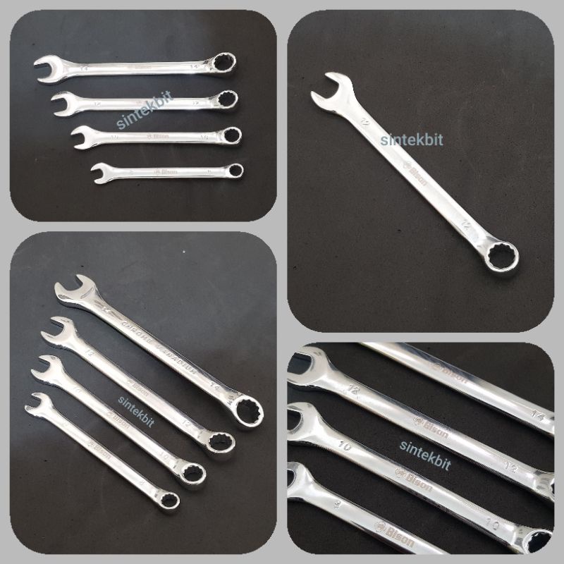 Kunci ring pas set 4 pcs CR-V (Chrome Vanadium)