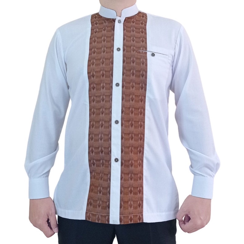 Hanlee Batik - Kemeja Batik Koko CT-054