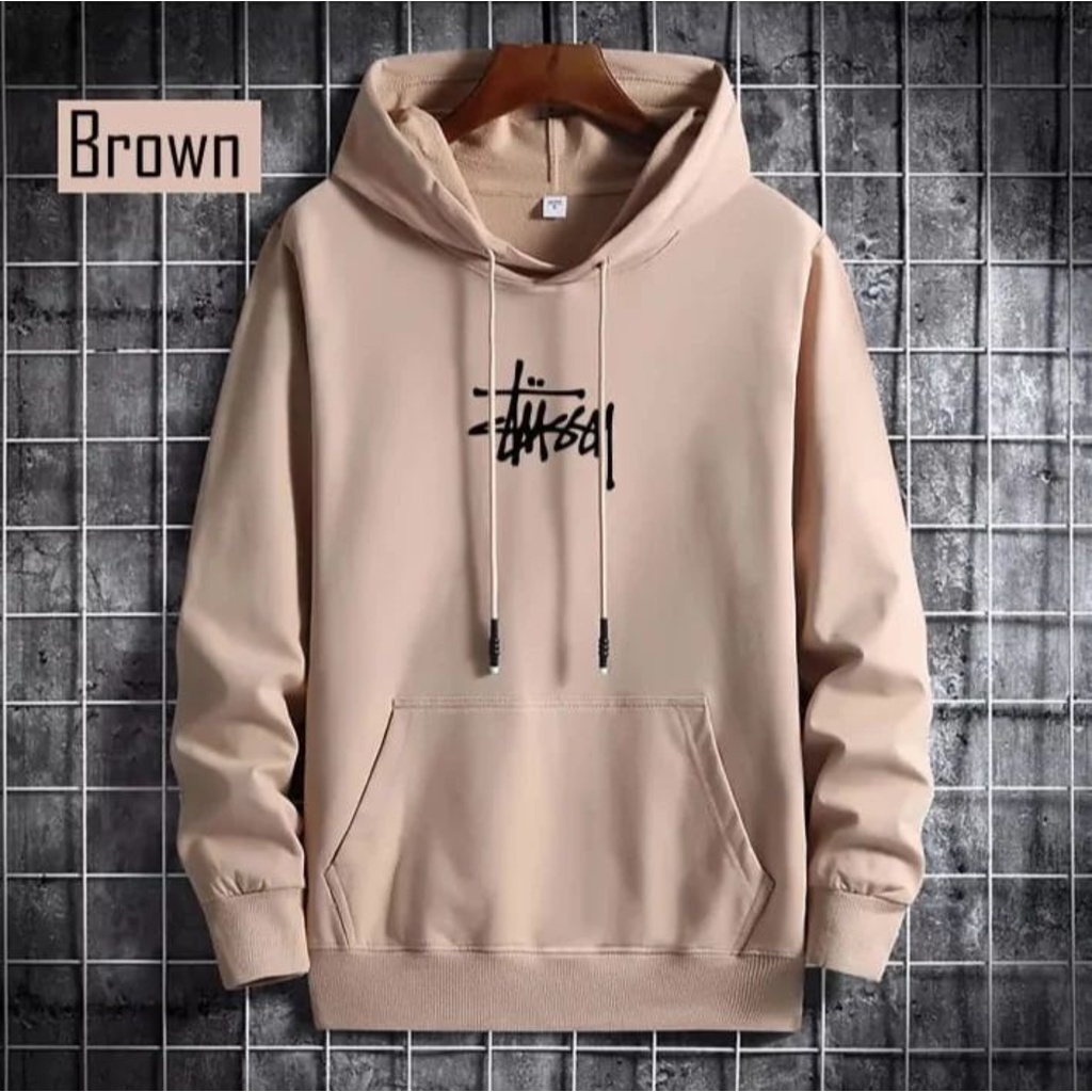 dijaketan [ COD ] Switer Sweater Hoodie Pria aesthetic ANCE STUDIOS Beludru PanasMusim Gugur Berkerudung Dingin Remaja VersiKoreaTren