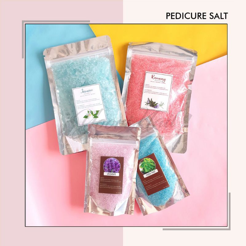 Pedicure Salt Aromateraphy bath salt aroma menipedi garam pedicure pedi salt