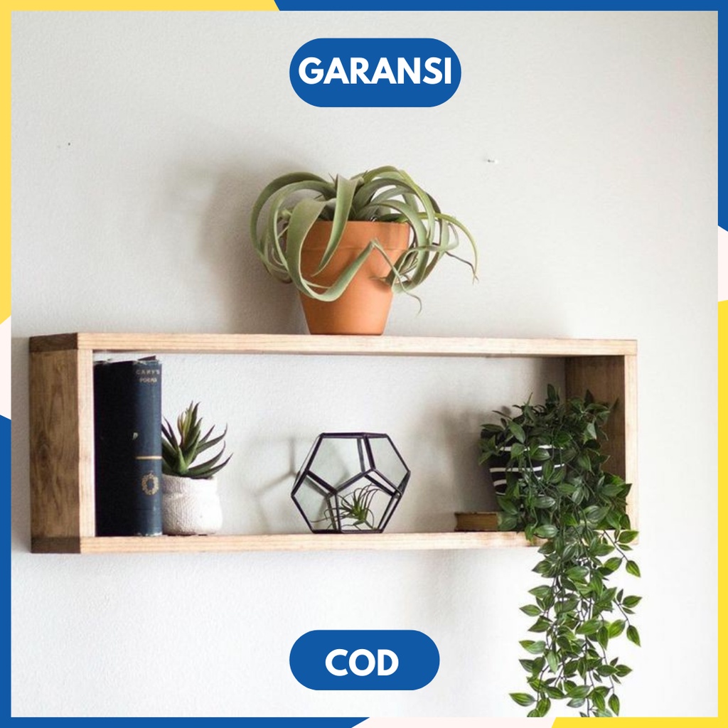 Rak Tempat Pajangan Furniture Furnitur Wall Room Home Interior Ikea Decor Dekor Buku Bunga Tanaman M