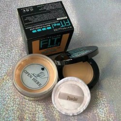 Bedak Tabur Maybelline Fit Me 2in1 Shine Free+Balance Bedak Tabur Dan Padat