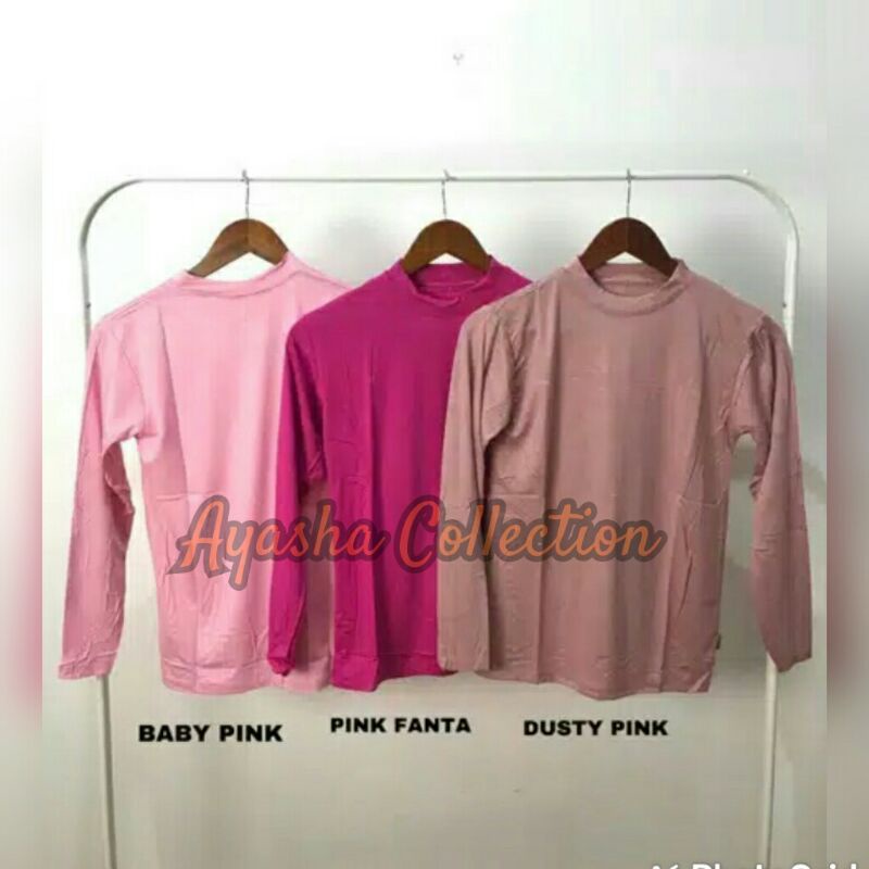 Manset Baju Atasan/Dalaman Wanita Bahan Kaos Rayon Premium