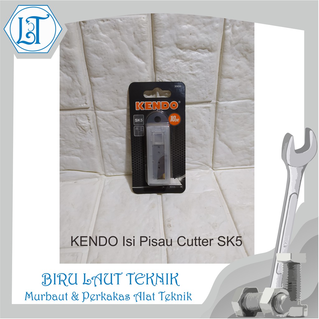 

isi cutter kendo cutter SK5 Biru Laut Teknik
