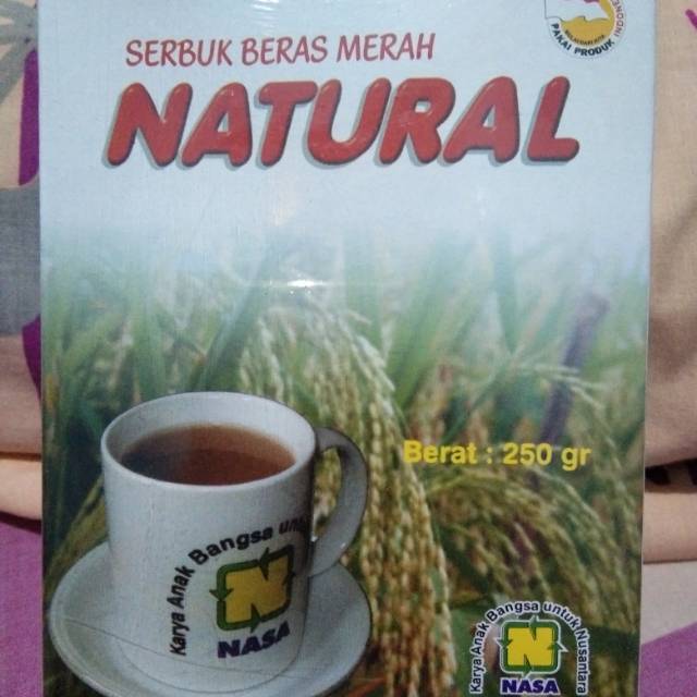 

serbuk Beras Merah Natural