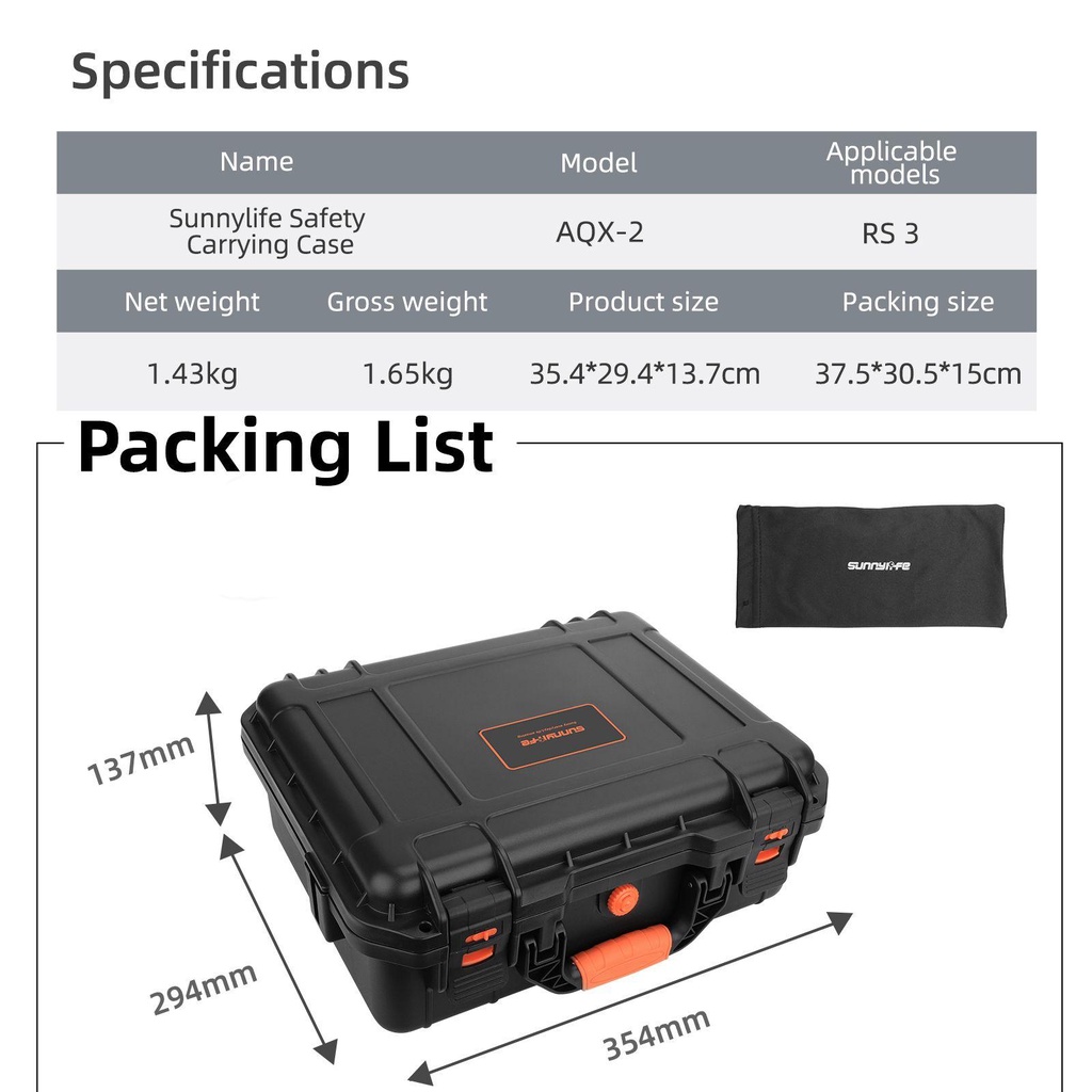 Preva Storage Box Bawa Cangkang Keras Tahan Air Portabel