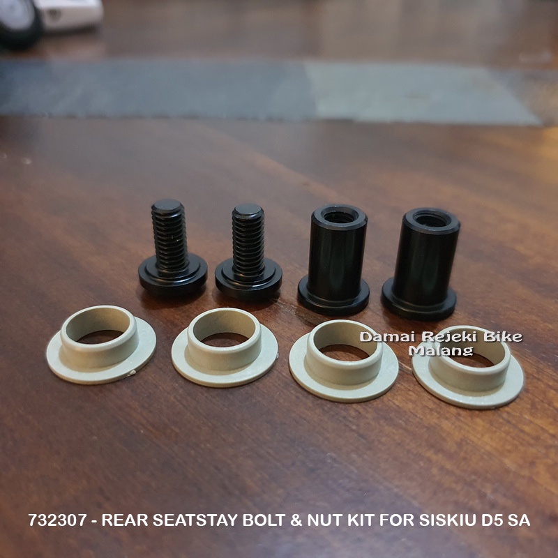Baut rear seatstay Polygon Siskiu D5 (2021) - Rear Seatstay Bolt & Nut kit Siskiu D5 SA