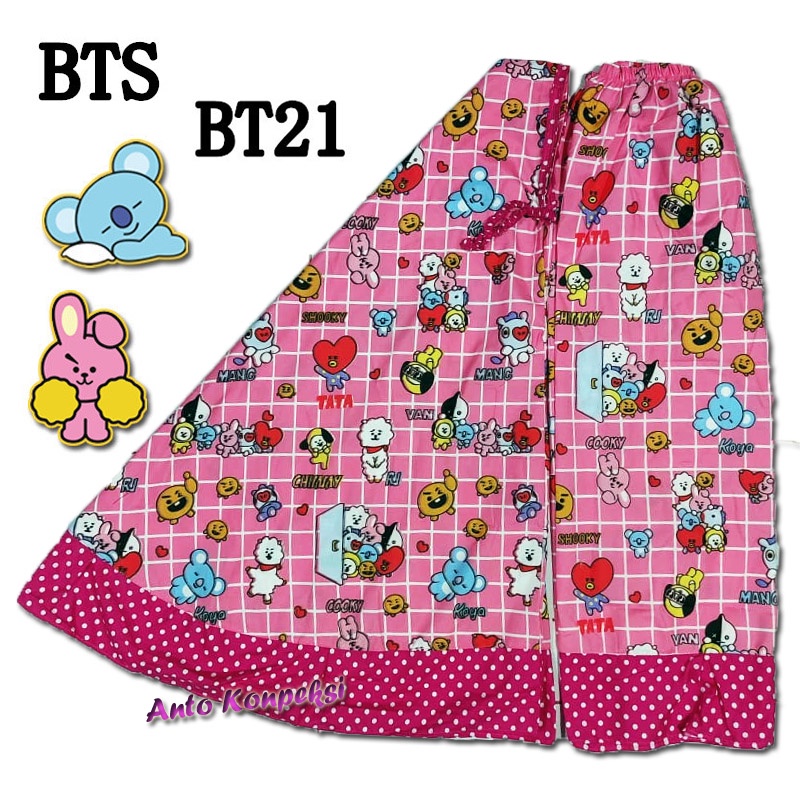 Mukena Anak usia 3,4,5,6,7,8,9,10,11,12,13 Thn Premium