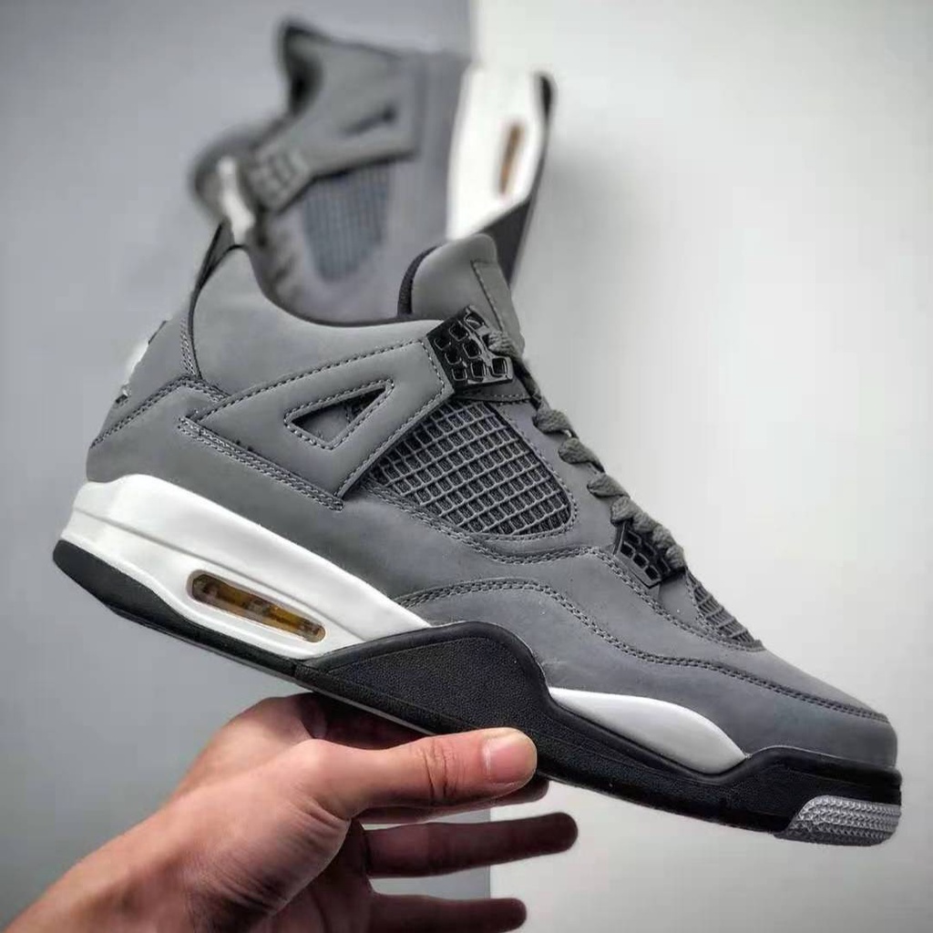 Sepatu Nike Air Jordan 4 Retro Cool Grey original vietnam bnib full tag barcode